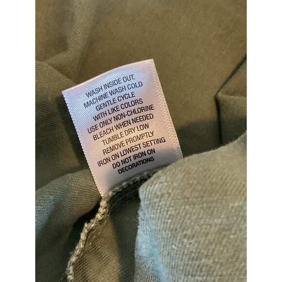 Star Wars Olive Green Button-Up Shirt With Fun Patches Size M 100% Cotton For Ad - Picture 6 of 8